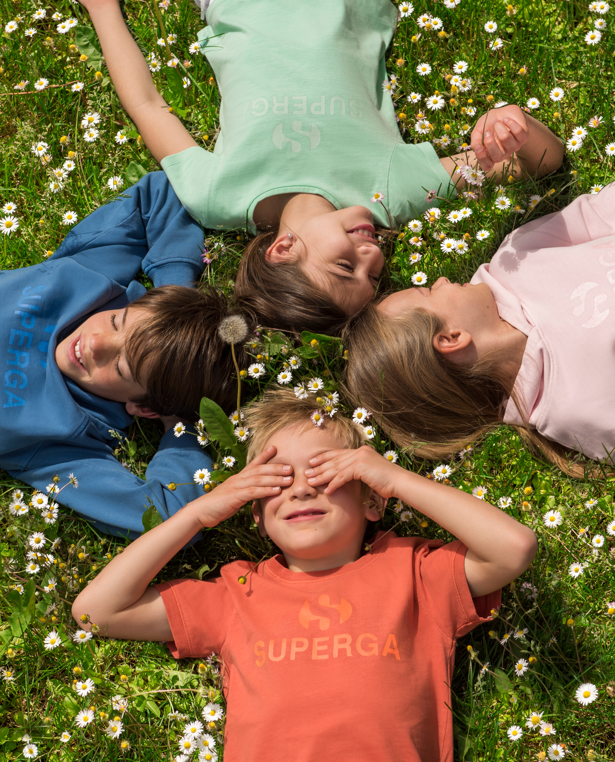 Superga niño verdes top
